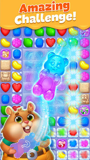 Pet Candy Puzzle-Match 3 games screenshot 3