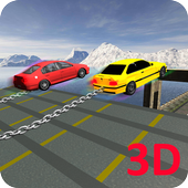 Chained Car Stunt Racing - Indian Car Drive icon