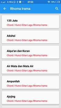 Chord/Kunci Gitar Lagu Dangdut screenshot 4