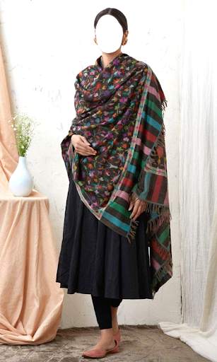 Women Shawl Photo Editor screenshot 5