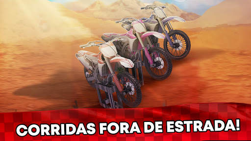 Moto Corrida Velocidade Cross screenshot 2
