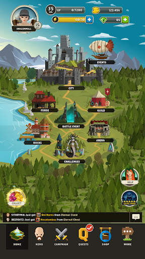 Questland: Turn Based RPG screenshot 8