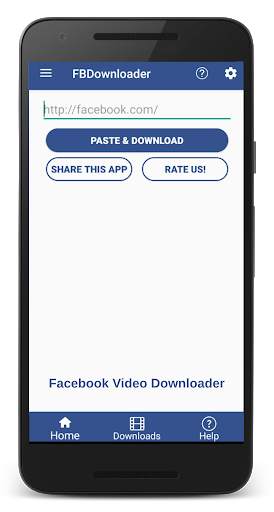 FBDownloader - Video Downloader For Facebook 2021 screenshot 2