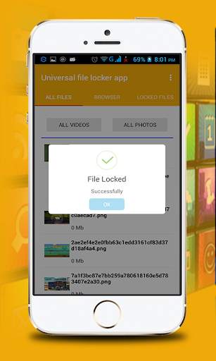 Universal File Locker App screenshot 18