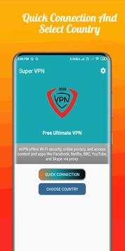 Super VPN screenshot 2