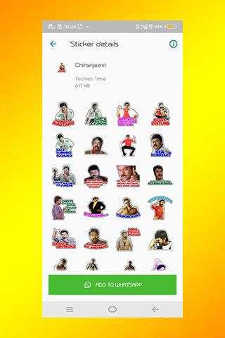 WA Love Stickers app screenshot 1