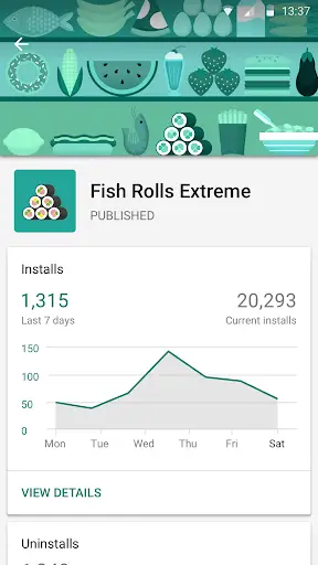 Google Play Console screenshot 1