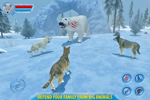 Arctic Wolf Sim 3D screenshot 12