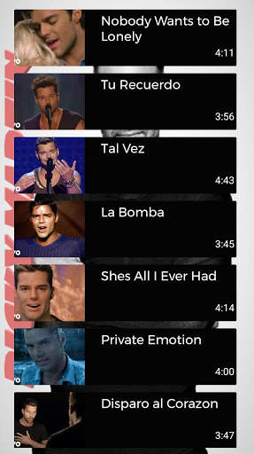 Ricky Martin Best Songs and Albums screenshot 4