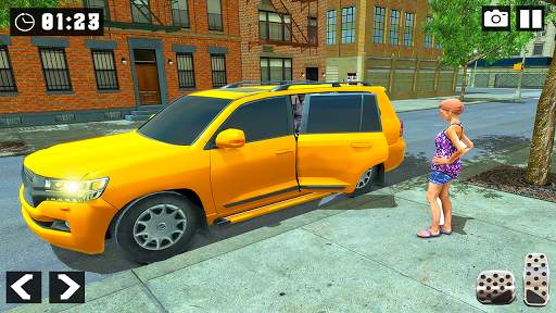 Prado Taxi Driving Games-Car Driving 2020 screenshot 5