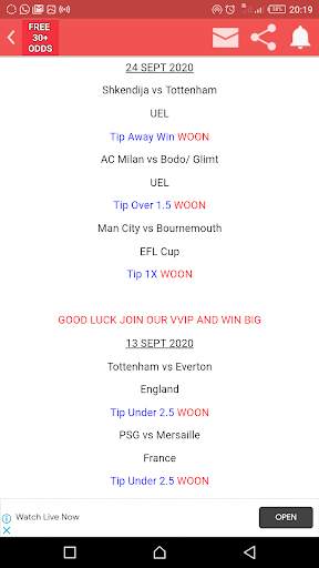FREE 30  ODDS screenshot 5