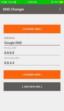 DNS Changer 1 تصوير الشاشة