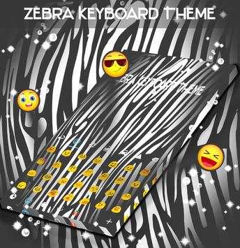 Zebra Keyboard Theme screenshot 2