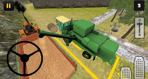 Harvester Driving 3D: Wheat Unloading screenshot 2