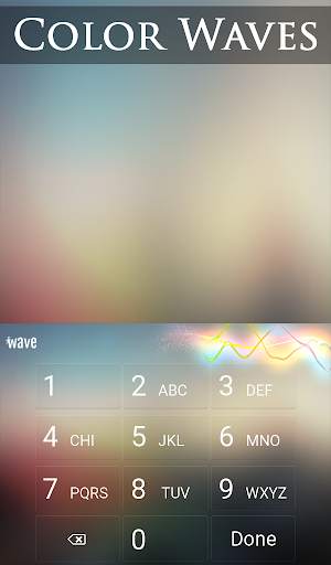 Color Waves Animated Keyboard  screenshot 5