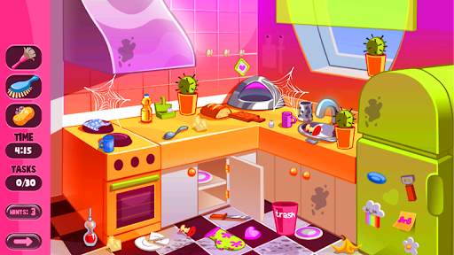 Baby Housework Cleaning Game screenshot 4