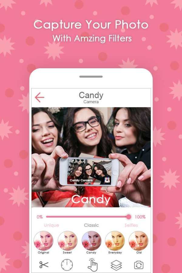 Candy Camera /Sweet Selfie Pic screenshot 4