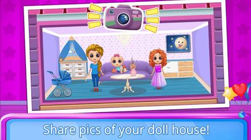 Doll House Dress Up Game.Build your own dollhouse screenshot 3