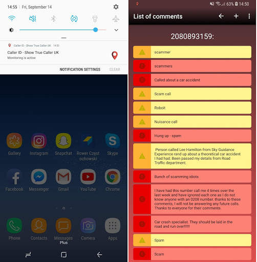 Caller ID - Show True Caller UK screenshot 2