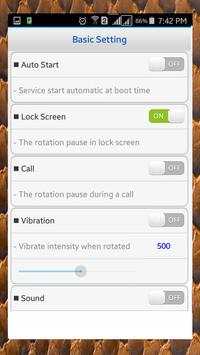 Screen Rotation Control screenshot 3