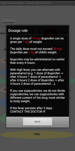 Medicines- Drugs- Dosage- Fever screenshot 6
