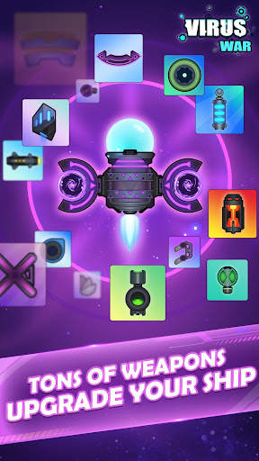 Virus War - Space Shooting screenshot 2