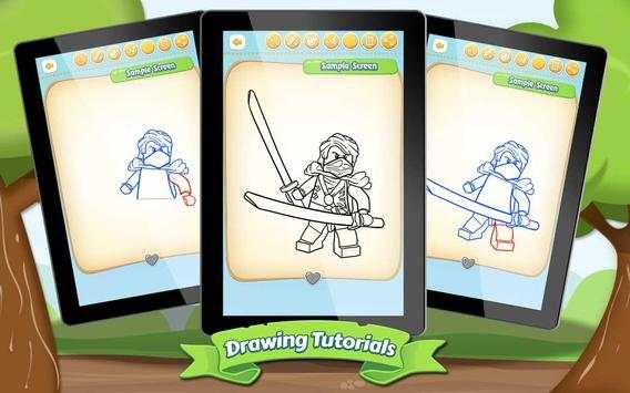 How to Draw Lego Ninjago screenshot 4