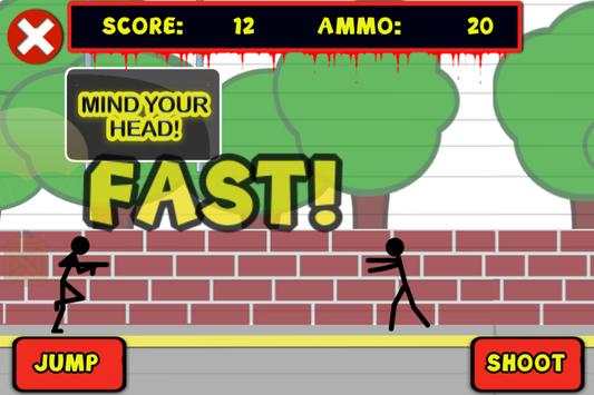 Stick Man Zombie Attack screenshot 1