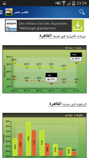 طقس مصر скриншот 3