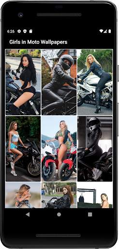 Sexy Girls on Moto Wallpaper screenshot 1