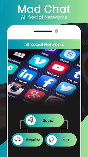 Mad Chat - All Social Networks screenshot 1