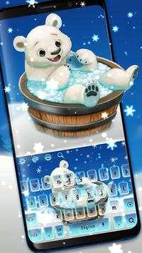 Klawiatura Cute Ice Bear screenshot 1