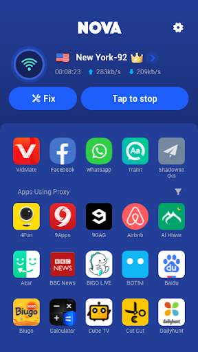 Free VPN proxy Secure VPN Browser - Nova VPN screenshot 2