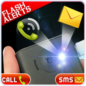 Flash Alerts On Call And Sms icon