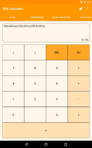GPA Calculator screenshot 9