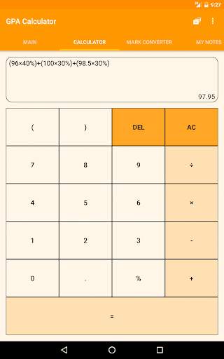 GPA Calculator screenshot 9