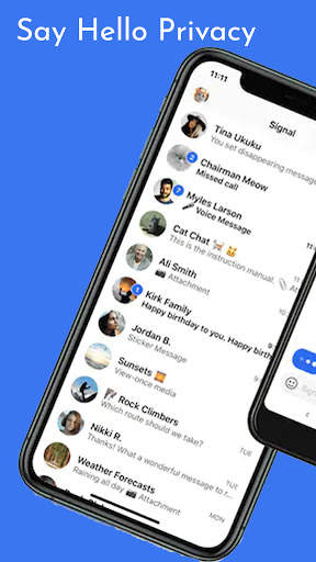 Signal Private Messenger Tips (Guide) screenshot 1