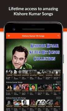 Kishore Kumar Hit Songs – Kishore Old Hindi Songs 1 تصوير الشاشة