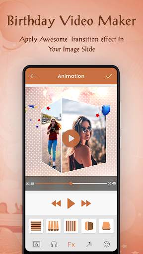 Birthday Video Maker with Music screenshot 3