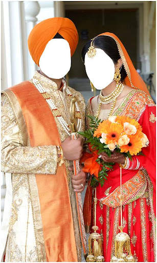 Couple Punjabi Wedding Frames screenshot 3
