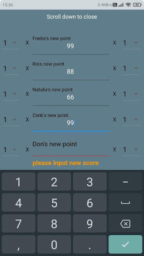 Yancı : Score Counter app for social games screenshot 3