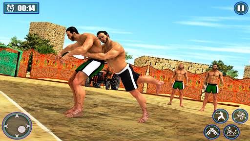 kabaddi fighting 2020 - Pro Kabaddi Wrestling Game screenshot 2