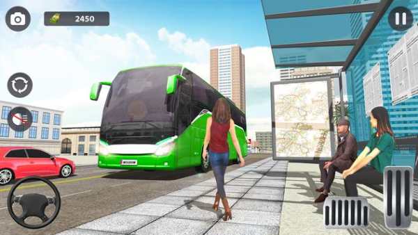 Grand City Coach Bus Simulator - Free Bus Games 3D screenshot 2