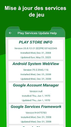 Play Services Update Services screenshot 6