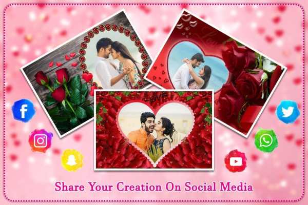 Romantic Love Photo Frames screenshot 5
