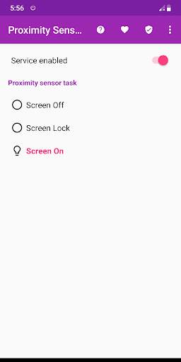 Proximity Sensor Screen On Off screenshot 2