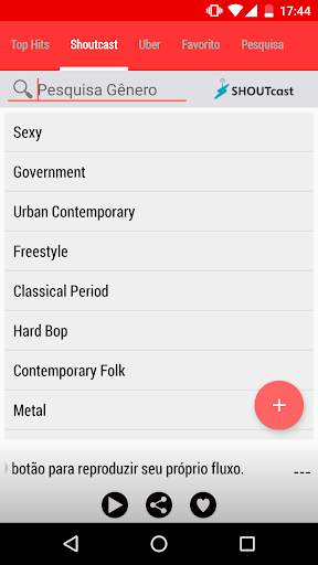 Internet Radio Player screenshot 2