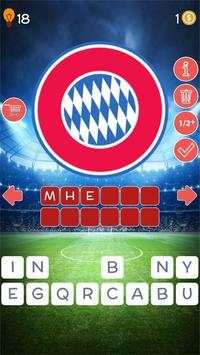 Sepak bola logo kuis gratis 2017 screenshot 3