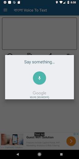 Bangla Voice To Text -Bangla Voice typing Keyboard screenshot 2