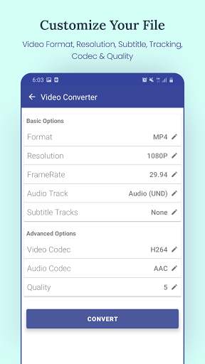 Video Converter & Compressor(MP4,MOV,MKV,AVI,3GP) screenshot 2
